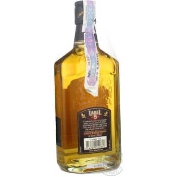 Whiskey Label 5 40% 5yrs 500ml glass bottle Scotland England - buy, prices for MegaMarket - photo 8