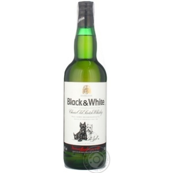 Black & White Old Choice Scotch Whisky - buy, prices for MegaMarket - photo 1