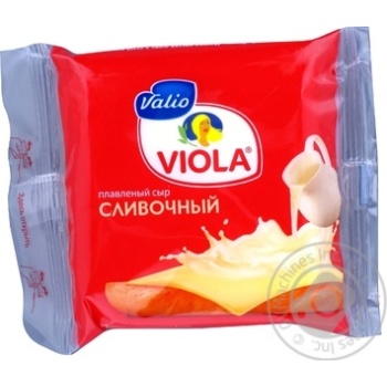 Valio Viola Cream Processed Sliced Cheese - buy, prices for MegaMarket - photo 3