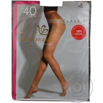 Intuicia Classic Black Women's Tights 40den 3s - buy, prices for Tavria V - photo 2