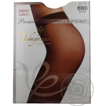 Колготки жін. Інтуїція TULLE POINT 20 Premium 3 BLACK купить, цены на МегаМаркет - фото 1
