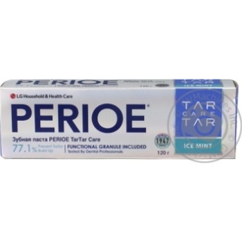 Зубная паста Perioe TarTar Care освежающая мята 120г - купить, цены на NOVUS - фото 3