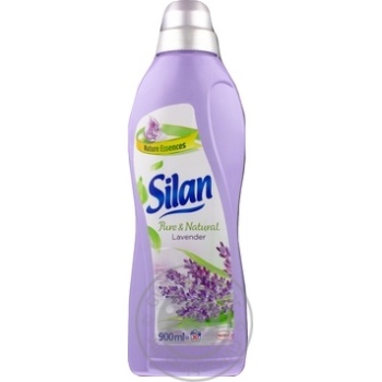 Кондиционер для ткани Silan Pure&Natural Лаванда 900мл купить, цены на МегаМаркет - фото 1