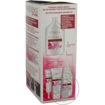 Фарба дволосся Loreal EXELLENCE №4 арт А0691703 купить, цены на МегаМаркет - фото 3