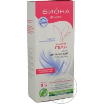 Gel Biokon liquid for an intimate hygiene 270g - buy, prices for MegaMarket - photo 1