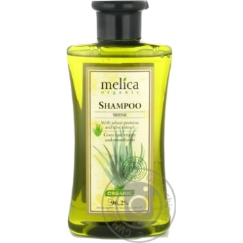 Shampoo Melica organic with aloe vera for hair 300ml - buy, prices for MegaMarket - photo 1
