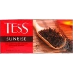 Tea Tess Sunrise black 45g cardboard packaging