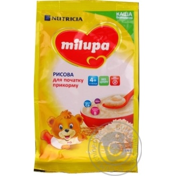 Milupa for children from 4 months dairy-free rice porridge 170g - buy, prices for MegaMarket - photo 3
