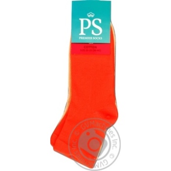 Шкарпетки Premier Socks жіночі 23-25р - купити, ціни на Cупермаркет "Харків" - фото 1