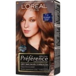 Color L'oreal Preference ash brown for hair