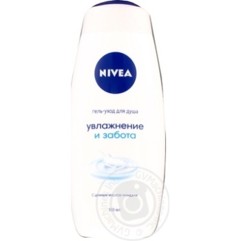 Гель-уход для душа Nivea Увлажнение и забота 500мл купить, цены на МегаМаркет - фото 3