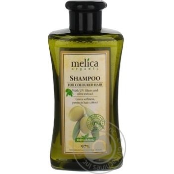 Шампунь Melica organic для окрашенных волос 300мл купить, цены на МегаМаркет - фото 1