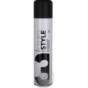 C:ehko Style Diamond 3 Hairspray 400ml - buy, prices for ULTRAMARKET - photo 1