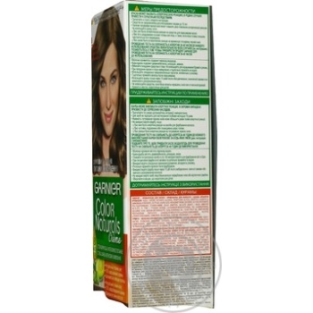 Краска для волос Garnier Color Naturals Creme с 3-мя маслами №6 Лесной орех купить, цены на МегаМаркет - фото 2