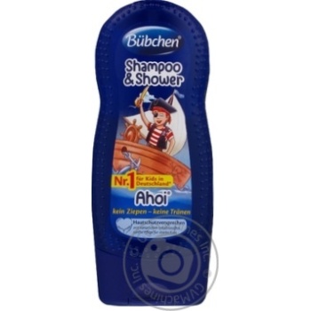 Shampoo Bubchen for the care of children's hair 230ml Germany - buy, prices for MegaMarket - photo 1