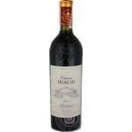 Wine red dry 12% 750ml glass bottle