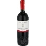 Вино Settesoli Cabernet Sauvignon червоне сухе 0.75л х6