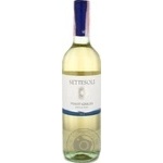 Wine pinot grigio white dry 13% 750ml glass bottle Italy