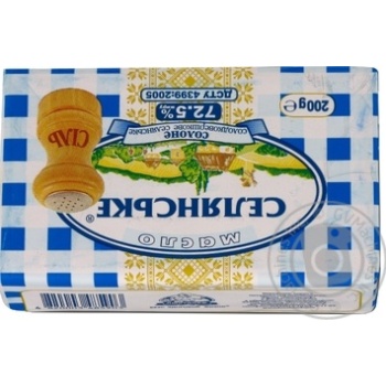 Selyanske Creamy-Sweet Salty Butter 72.5% - buy, prices for MegaMarket - photo 2