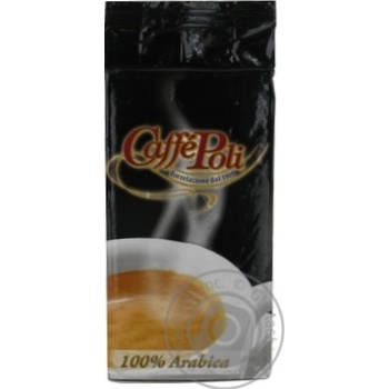 Caffe Poli Arabica Roasted Ground Coffee 250g - buy, prices for NOVUS - photo 5