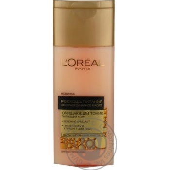 Тонік L`Oreal Paris Розкіш живлення 200мл купити, ціни на МегаМаркет - фото 1
