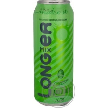 Cider Longer carbonated 8.5% 500ml - buy, prices for MegaMarket - photo 1