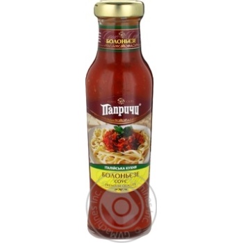Paprichi bolognese sauce 310g - buy, prices for MegaMarket - photo 1