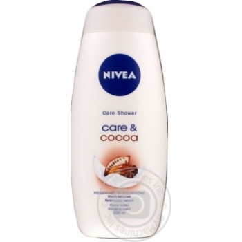 Gel Nivea with cocoa for shower 500ml - buy, prices for MegaMarket - photo 1
