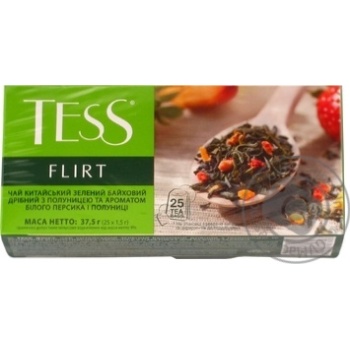 Чай Tess Flirt зеленый 25шт*1.5г купить, цены на МегаМаркет - фото 3