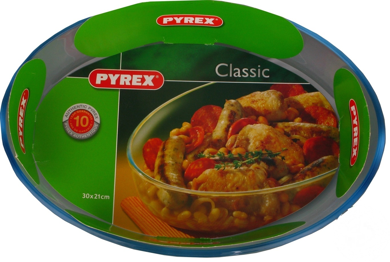 

Форма для запекания Pyrex Classic из жаропрочного стекла овальная 30X21см