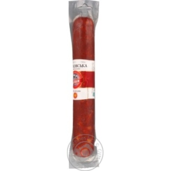 Alan moscovska smoked-boiled sausage 350g - buy, prices for MegaMarket - photo 2