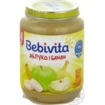 Пюре Bebivita Яблоко и банан 190г