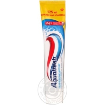 Toothpaste Aquafresh mint 125ml - buy, prices for MegaMarket - photo 1