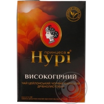 Tea Princess noori black 90g - buy, prices for MegaMarket - photo 1