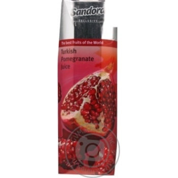 Juice Sandora pomegranate 1000ml tetra pak - buy, prices for MegaMarket - photo 1