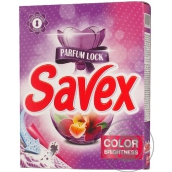 Порошок стиральн Savex Parfum LockColorBrightn авт 400г купить, цены на МегаМаркет - фото 1