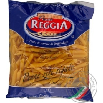 Pasta Reggia penne ziti rigate pasta 1000g - buy, prices for MegaMarket - photo 1