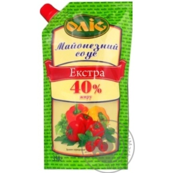 Майонезний соус Екстра 40% Оліс 300г д/п купить, цены на МегаМаркет - фото 1