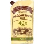 Майонезний соус Легкий 40% Білоруські Традиції 300г д/п