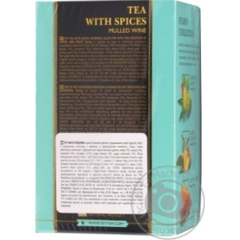 TET Black Tea with Spices and Fruits 20pcs x 2g - buy, prices for NOVUS - photo 2