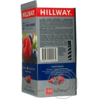 Tea Hillway with berries black packed 25pcs 37.5g - buy, prices for MegaMarket - photo 2