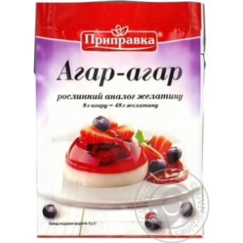 Pripravka for baking agar-agar 8g - buy, prices for MegaMarket - photo 1