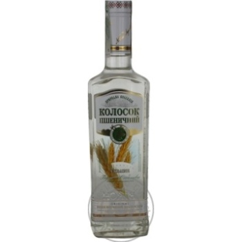 Vodka Prirodna kolekciya Wheat 37.8% 500ml glass bottle - buy, prices for MegaMarket - photo 1
