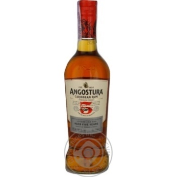 Ром Angostura Карибський 5 років 37,5% 0,7л купити, ціни на МегаМаркет - фото 4