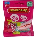 Цукерки желейно-жувальні АВК Жувіленд Сластики Скелетони 35г