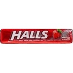 Леденец Halls со вкусом клубники 25,2г