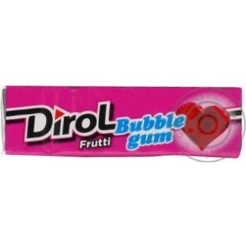 Chewing gum Dirol fruit 14g - buy, prices for NOVUS - photo 1