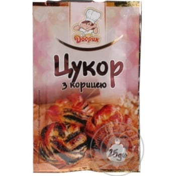 Сахар Добрик с корицей 25г - купить, цены на Auchan - фото 2