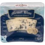 Сир напівтвердий Vilkyskiu Memel Blue  з пліснявою 100г