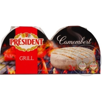 President Camembert soft cheese 60% 2*90g - buy, prices for MegaMarket - photo 1